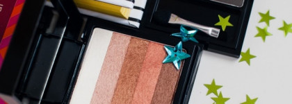 Тени для бровей TonyMoly easy touch cake eyebrow и многофункциональные тени shimmer cube bar