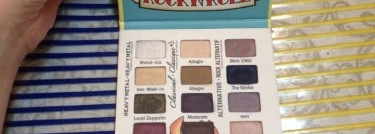 Rockstar face palette Balm Jovi палетка от The Balm