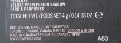 Такие красавцы - тени MAC veluxe pearlfusion shadow palette в оттенке Pinkluxe
