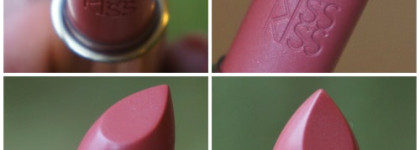 Guerlain Kiss Kiss Lipstick Le Rouge Creme Galbant Shaping Cream Lip Colour в оттенке 302 Romantic Kiss