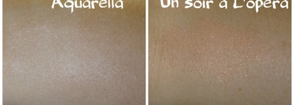 Сравним ? Guerlain Meteorites Aquarella Light Revealing Pearls of Powder и Guerlain Meteorites Perles D'etoile "Un soir a L'opera"