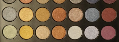 Моя первая большая палетка. Zoeva metallic stones palette