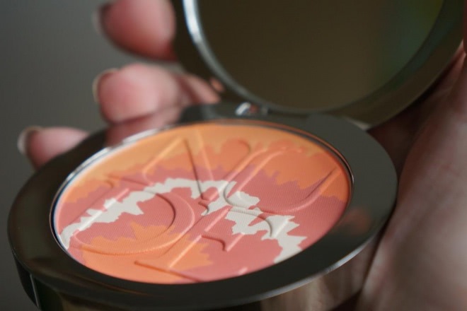 Diorskin Nude Tan Tie Dye Edition Blush Harmony Limited Edition 002 Coral Sunset
