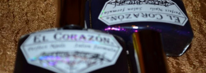 Волшебные лаки для ногтей:El Corazon #423/581 Magic Ban & El Corazon #423/578 Magic Oriental Night