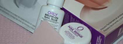 "sos" или спасите наши ногти с набором Orly Nail Rescue easily repairs and protects ckracked and broken nails