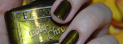 Очень осенний лак в зимнее время года от El Corazon Poly-chrome #358