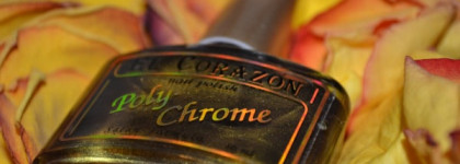 Очень осенний лак в зимнее время года от El Corazon Poly-chrome #358