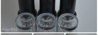 Очень помадный пост. El Corazon Помада Сатин Люкс #201, #208, #209