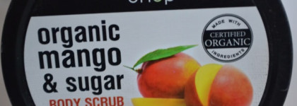 Organic Shop Organic Mango & Sugar Body Scrub и Organic Shop Organic Choco & Sugar (Скрабы для тела "Кенийский манго" и "Бельгийский шоколад")