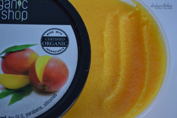 Organic Shop Organic Mango & Sugar Body Scrub и Organic Shop Organic Choco & Sugar (Скрабы для тела