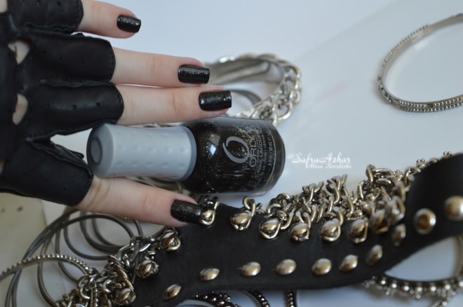 Темная сторона... или просто Orly Nail Laquer #40637 Goth-Название говорит,само за себя.