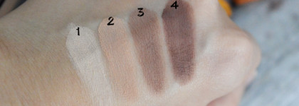 Моя осень с косметикой IsaDora (Eye Shadow Quartet #44 "Muddy nudes",Colorful Eyeliner #12 "Dark Brown",Lip Desire sculpting lipstick #52 "Praline")