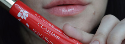 Когда уже хочется весны...Clarins Eclat Minute Instant Light Natural Lip Perfector #12 Red Shimmer