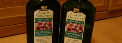 Совместить несовместимое: Avalon Organics TEA Tree Scalp Treatment Shampoo и кондиционер Shiseido Tsubaki shining with natural tsubaki oil