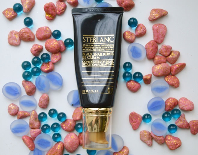 Steblanc Black Snail Repair BB Cream 01 Light Beige (bb-крем премиум-класса с экстрактом из слизи черной улитки и муцином )