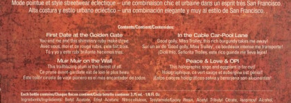 Набор мини лаков OPI из коллекции San Francisco