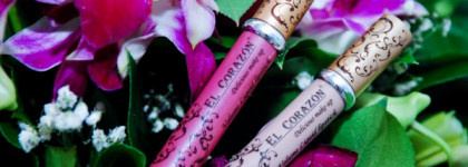 El Corazon Volume Liquid Lipstick № 203 и №243