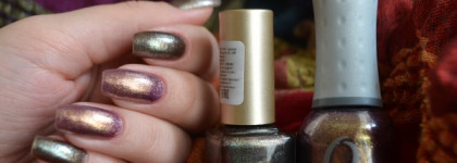 Orly Ingenue и Ga-De #814 Golden Savannah - совершенно осенний, сверкающий дуэт)