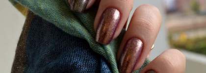Orly Ingenue и Ga-De #814 Golden Savannah - совершенно осенний, сверкающий дуэт)