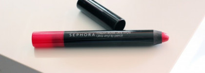 Sephora Ultra Vinyl Lip Pencil - губная помада-карандаш в оттенке 03 Vinyl Raspberry