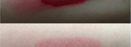 Настоящая кровь на губах с Nouba Millebaci Long Lasting Lip Color - жидкая устойчивая помада в оттенке 46