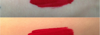 Настоящая кровь на губах с Nouba Millebaci Long Lasting Lip Color - жидкая устойчивая помада в оттенке 46