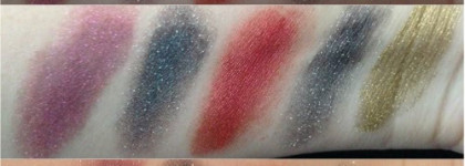 Набор минеральных теней Tammy Tanuka Sigil Inspired, часть 1: темная сторона, оттенки Fortune-Teller, Necropolis Keykeeper, FireDancer, Queen of the Dark Dragon,  Huntress on Gold Dragon