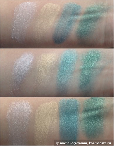 Limoni Sphere Baked Eyeshadows в оттенках 03,07,08 и 11 - запеченные тени для век