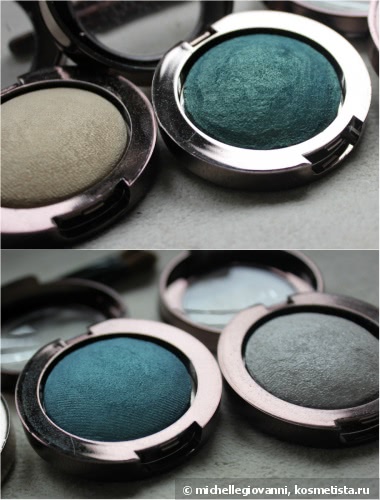 Limoni Sphere Baked Eyeshadows в оттенках 03,07,08 и 11 - запеченные тени для век