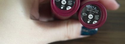 Golden Rose Velvet Matte Lipstick в оттенках 18 и 28