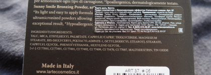 Знакомство с косметикой L'Arte, часть 3: светоотражающие пудры