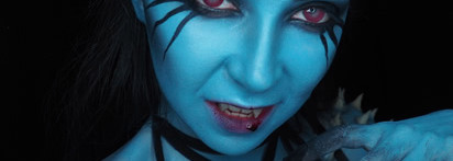 NYX Face Awards Russia 2018: Queen of pain