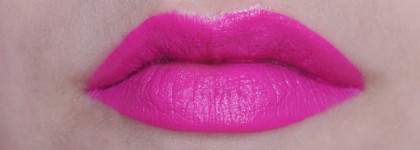 Помады для очень смелых: Nyx Liquid Suede cream lipstick 08 Pink lust + 10 Amethyst