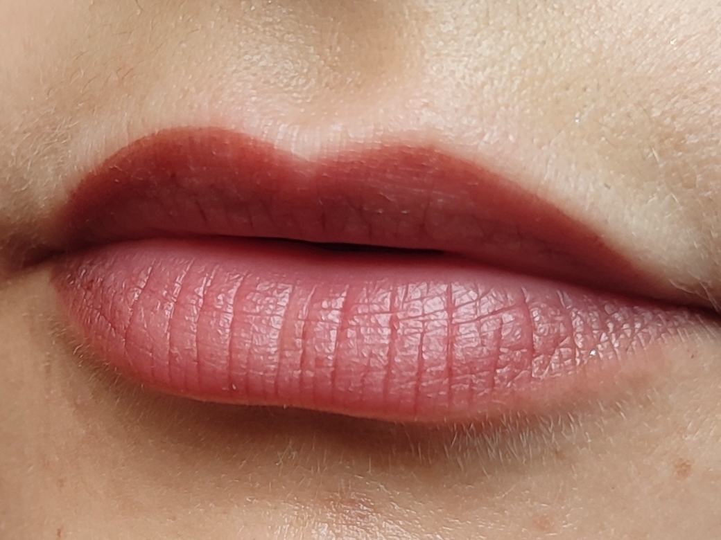 Тинт в 1 слой после схода глянца.