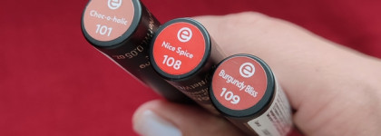 Итоги осени: три сестрицы Essence The Slim Stick 101, 108, 109 и осенние липкомбо