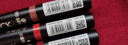 Итоги осени: три сестрицы Essence The Slim Stick 101, 108, 109 и осенние липкомбо