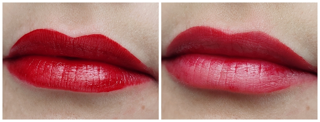 Тинт в 1 слой. После схода яркого слоя