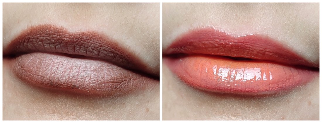 Белый в серединке губ/жёлтый в серединке губ