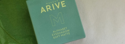 Матча алфавит с Arive Makeup Alphabet Eyeshadow. От M до X