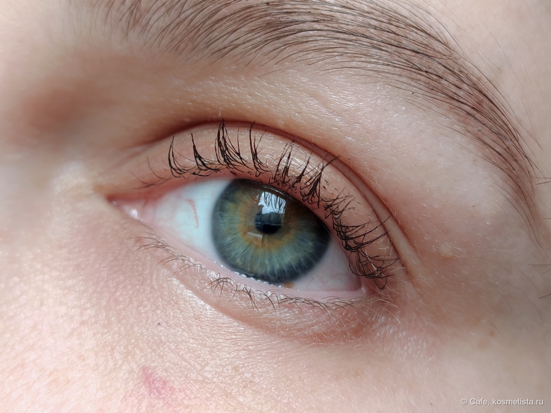 Тушь в один слой