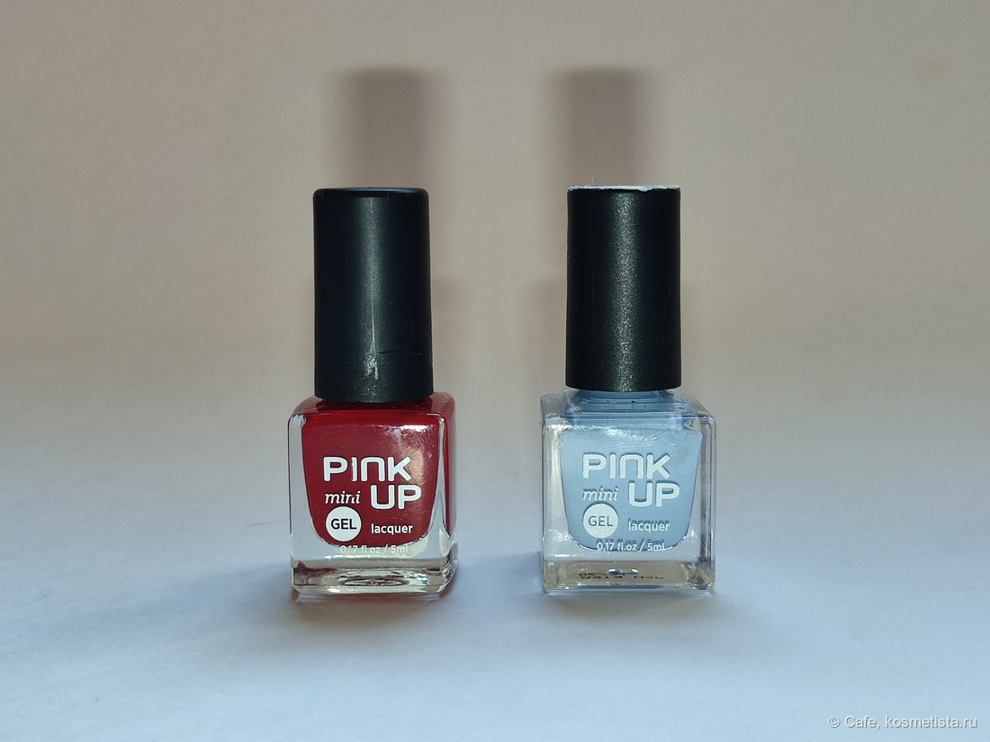 Сладкая парочка. Бюджетные российские лаки: Рink Up Mini Gel тон 35 и 83