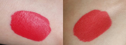 Помады Seventeen All day lip color #07 и #05