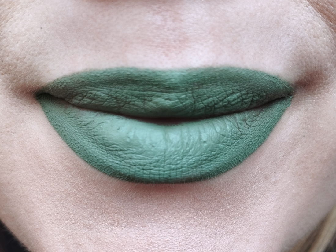 Teal sale green lipstick