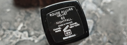 Where did the night fall — Chanel Rouge Allure Velvet 63 Nightfall