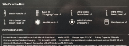 Электрическая зубная щётка Oclean X Ultra S Green