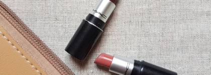 Провожая классику: MAC mini MAC matte lipstick - Velvet Teddy, Sin