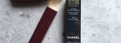 Разочарование в багровых тонах: Chanel Rouge Allure Velvet, 387 Rouge Noir