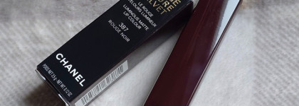 Разочарование в багровых тонах: Chanel Rouge Allure Velvet, 387 Rouge Noir