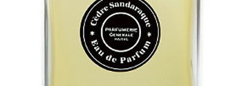 Cedre Sandaraque Parfumerie Generale - одеколон и жареные каштаны