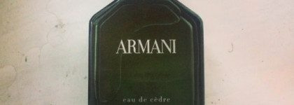 Armani Eau de Cèdre Giorgio Armani — детство, которое всегда с тобой